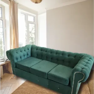 Sillón Chesterfield 3 cuerpos