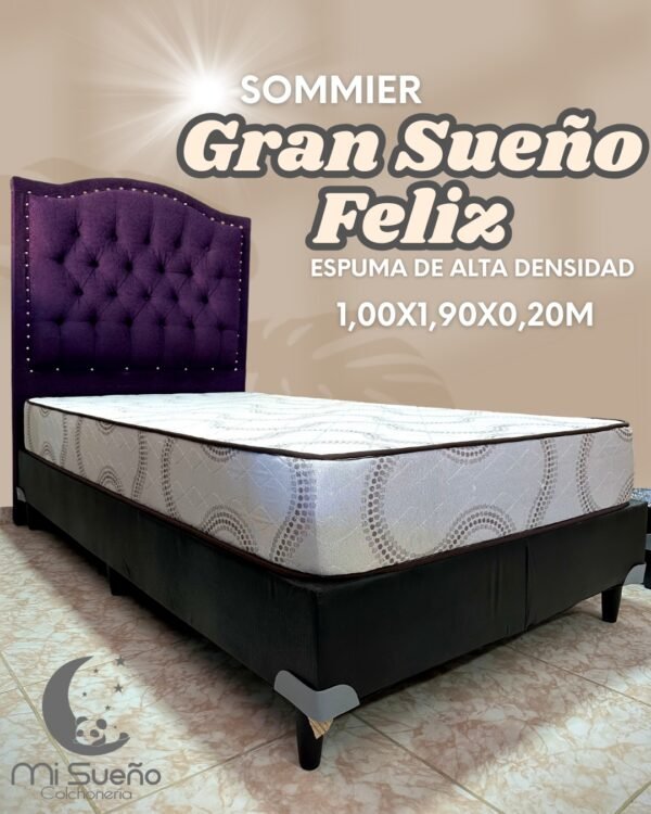 Sommier Gran Sueño Feliz de Ganni