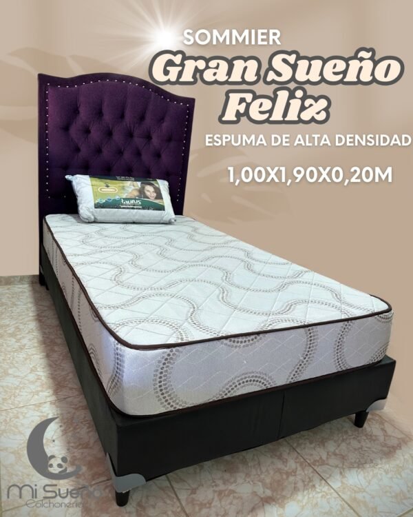 Sommier Gran Sueño Feliz de Ganni