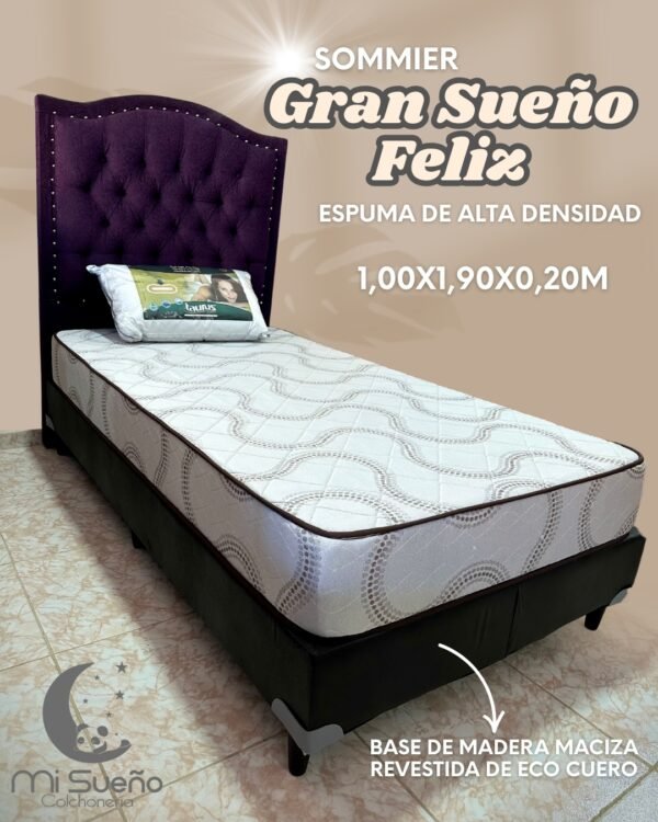 Sommier Gran Sueño Feliz de Ganni