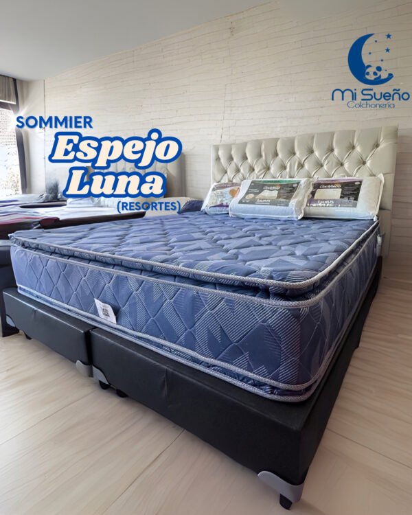 Sommier Espejo Luna (resorte)