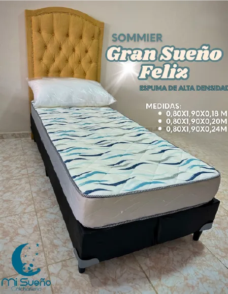 Sommier Gran Sueño Feliz de Ganni