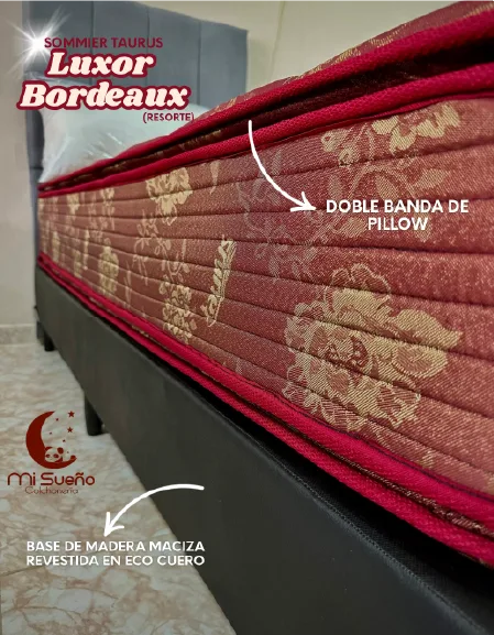 Sommier Luxor Bordeaux