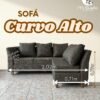 Sofá Curvo Alto