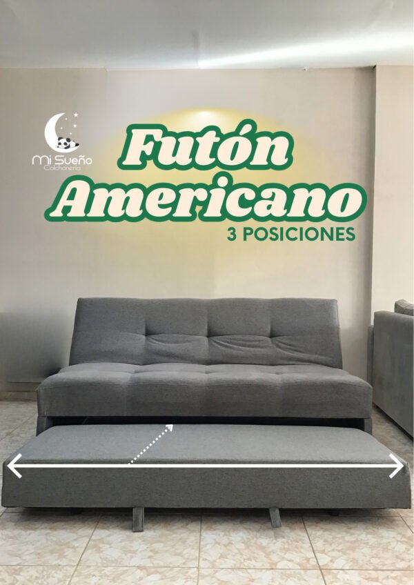 Futón Americano (3 posiciones)