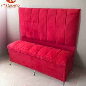 Respaldo + Baulera 1.40m